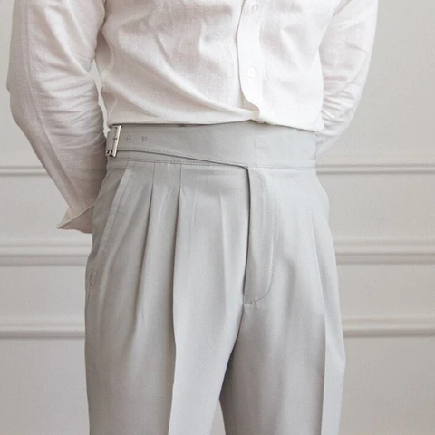 CLASSIC BUCKLE GURKHA PANTS BY SVOCK