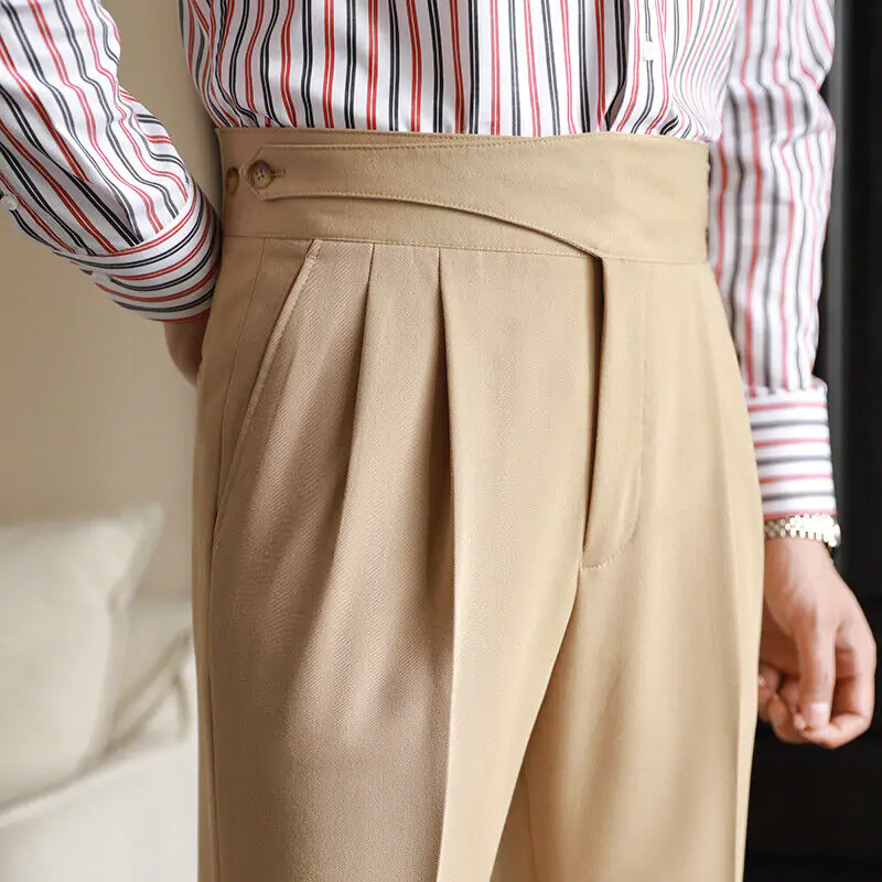 CLASSIC BUTTONED GURKHA PANTS BY SVOCK