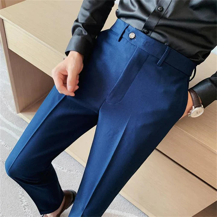 NAVY BLUE FORMAL PANTS