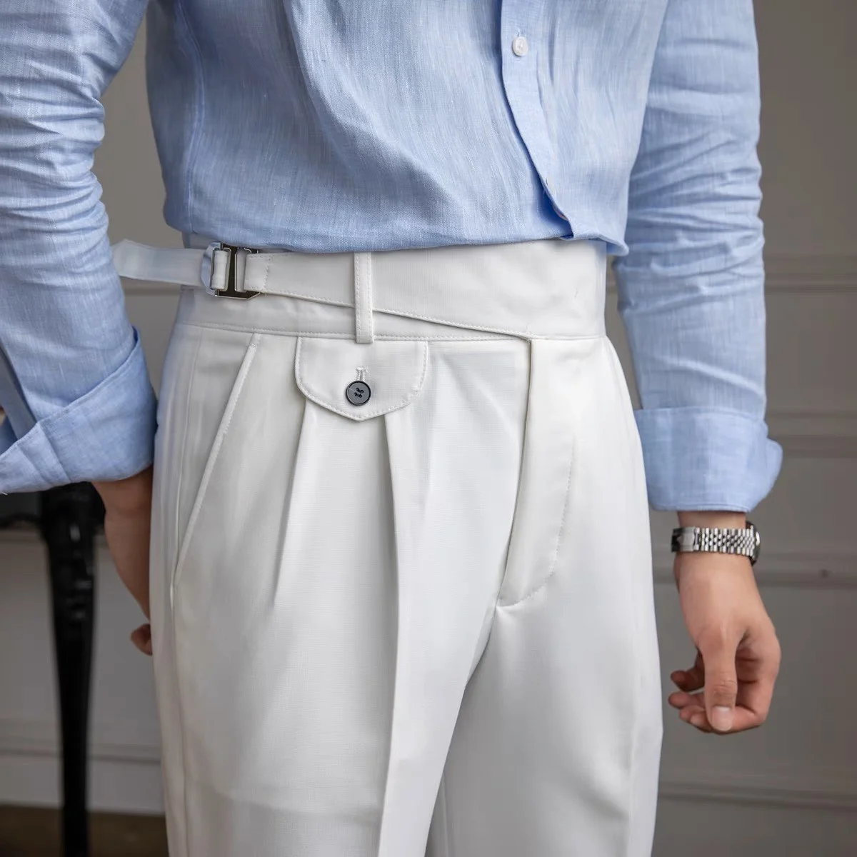 CLASSIC SIDE BUCKLE GURKHA PANTS BY SVOCK